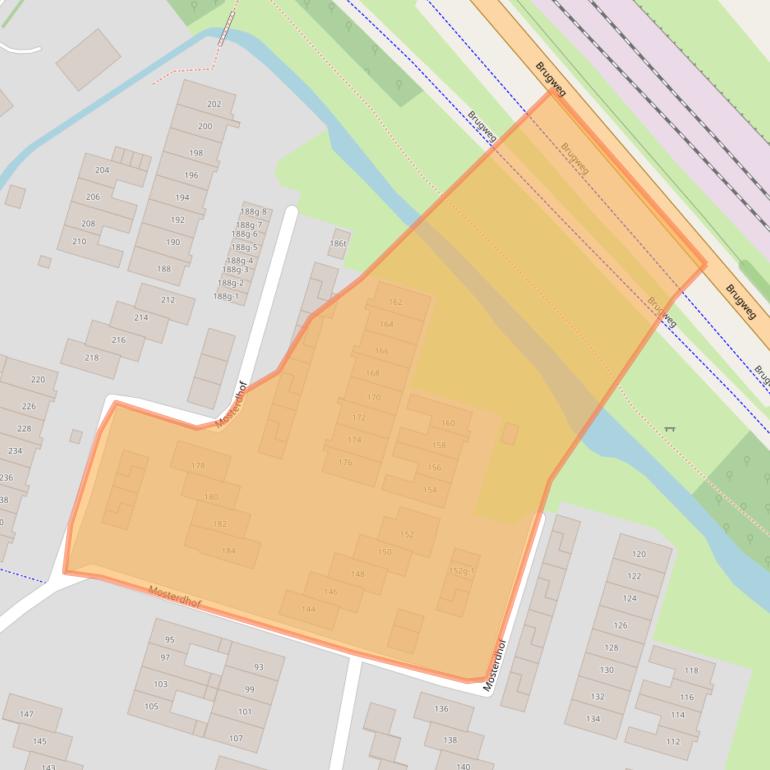 Kaart van postcodegebied 6931AS.