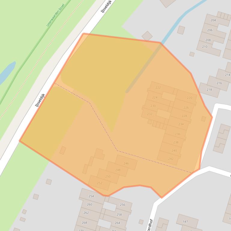 Kaart van postcodegebied 6931AV.