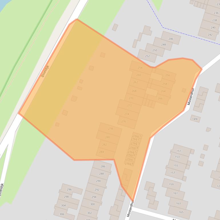 Kaart van postcodegebied 6931AW.