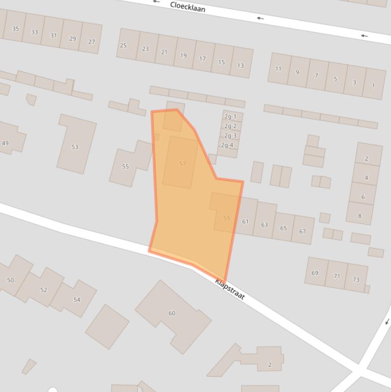 Kaart van postcodegebied 6931CD.