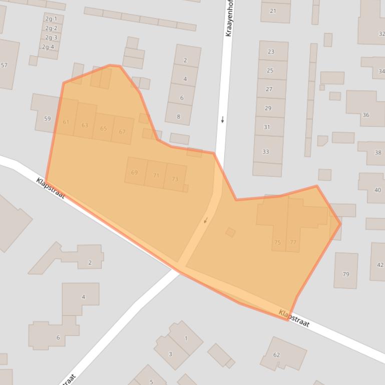 Kaart van postcodegebied 6931CE.