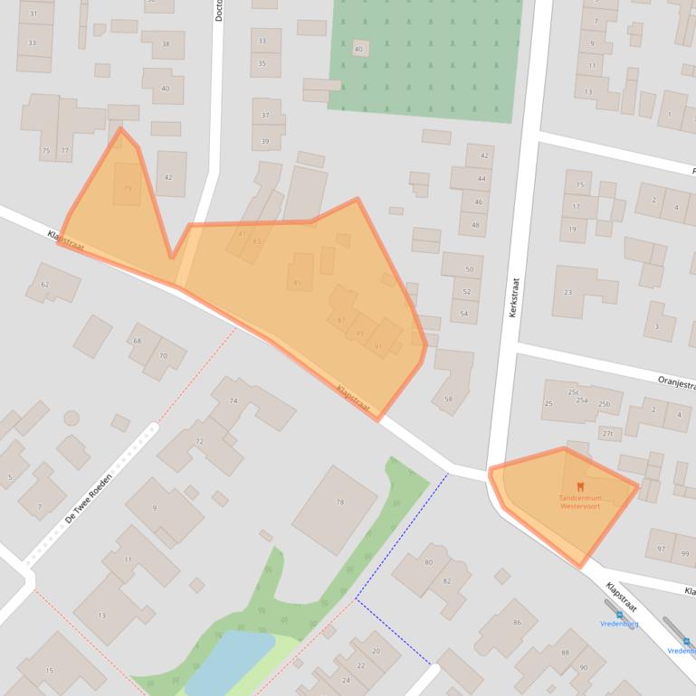 Kaart van postcodegebied 6931CG.