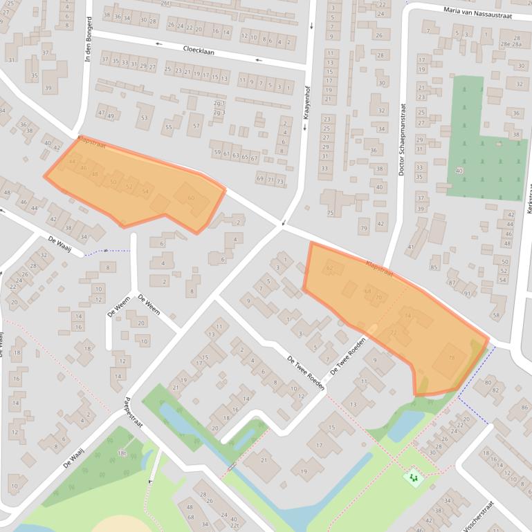 Kaart van postcodegebied 6931CK.