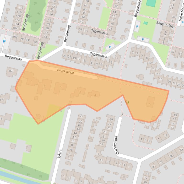 Kaart van postcodegebied 6931DL.