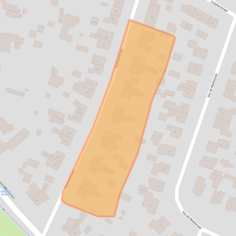 Kaart van postcodegebied 6931EK.