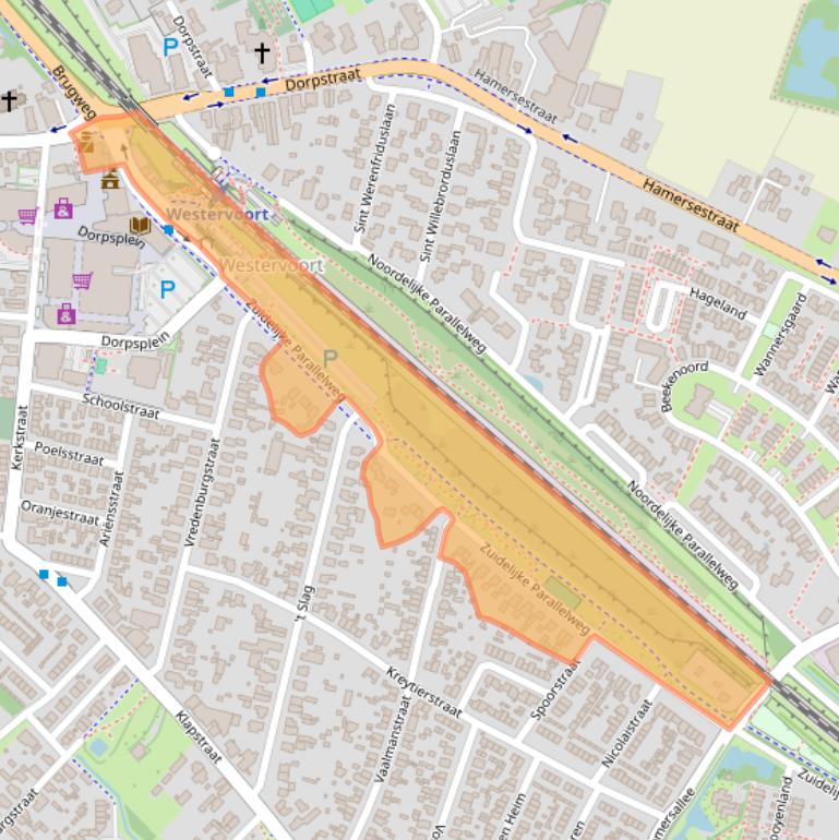 Kaart van postcodegebied 6931EN.
