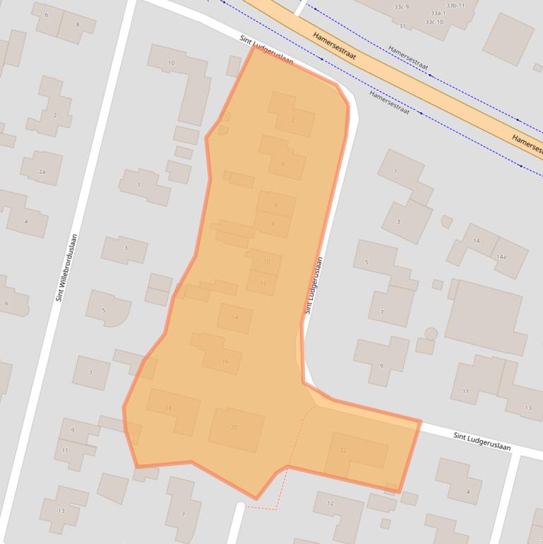 Kaart van postcodegebied 6931GB.