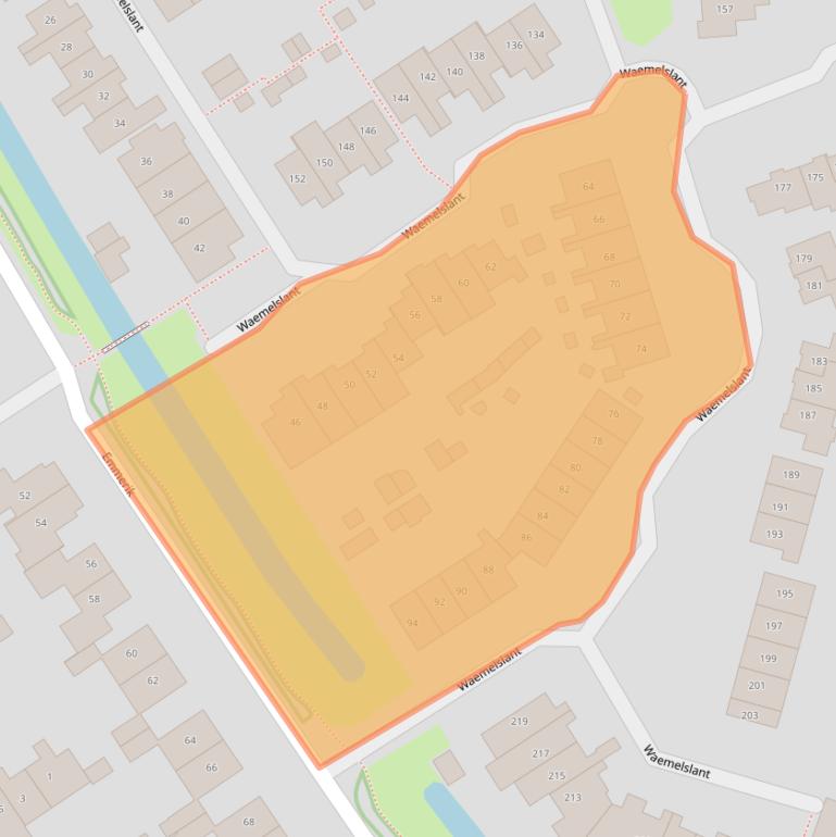 Kaart van postcodegebied 6931HN.