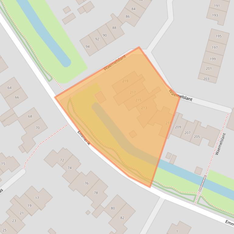 Kaart van postcodegebied 6931HX.