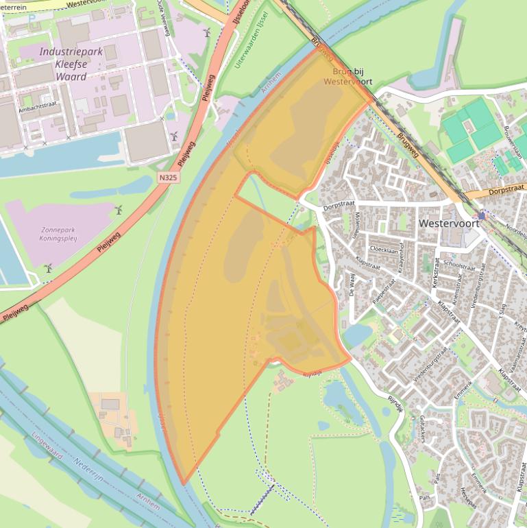 Kaart van postcodegebied 6931SH.