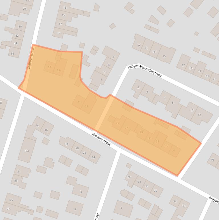 Kaart van postcodegebied 6931TB.