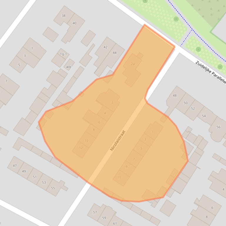 Kaart van postcodegebied 6931TL.