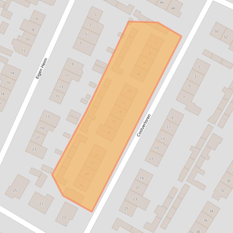 Kaart van postcodegebied 6931TR.