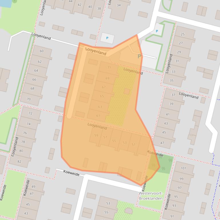 Kaart van postcodegebied 6931VD.