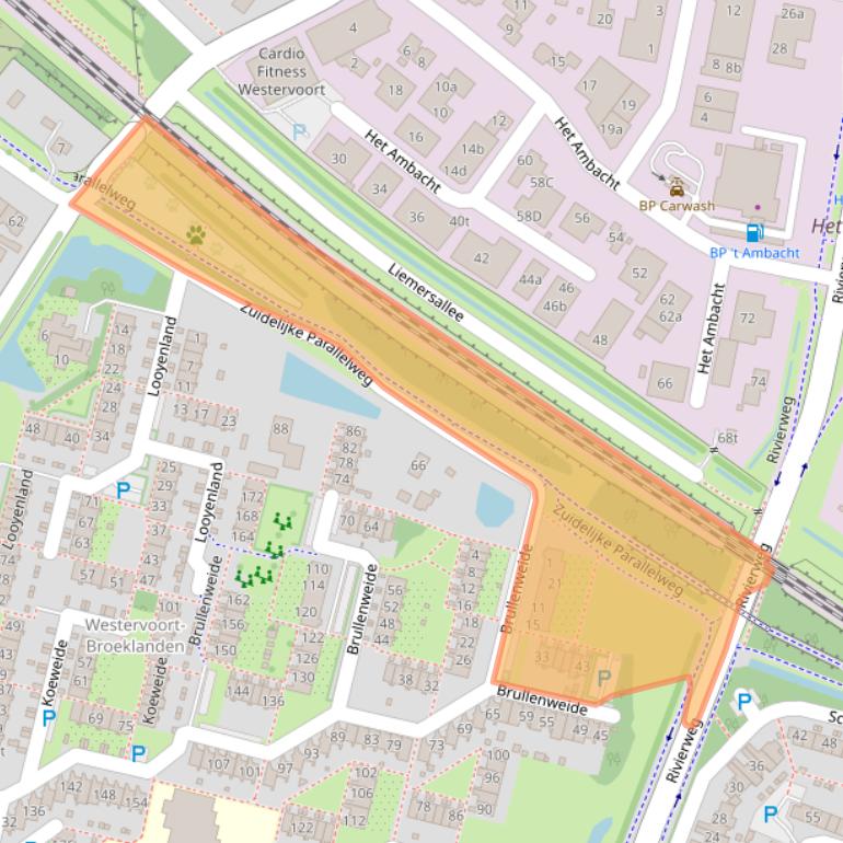 Kaart van postcodegebied 6931VH.