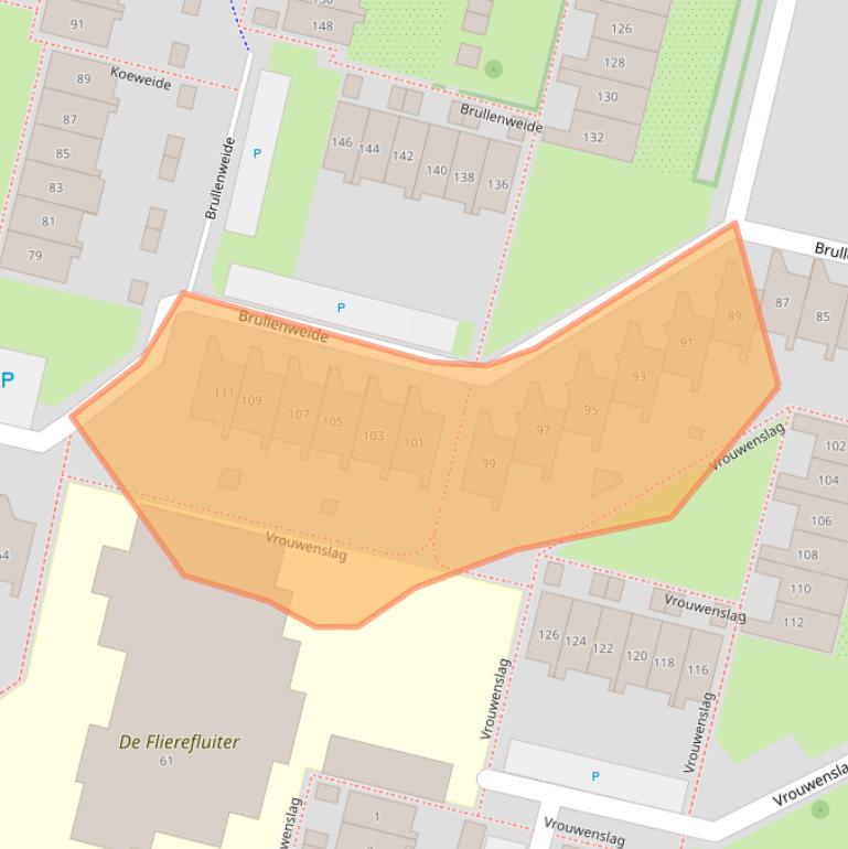 Kaart van postcodegebied 6931VK.