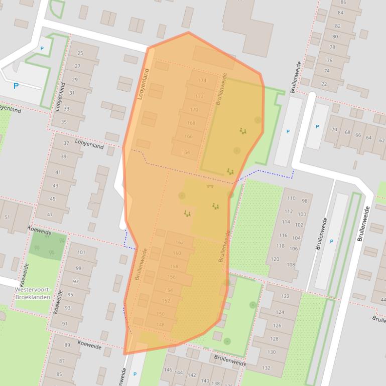 Kaart van postcodegebied 6931VT.
