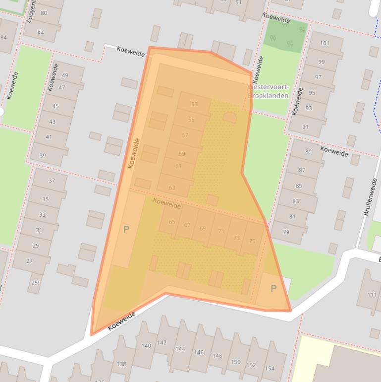 Kaart van postcodegebied 6931WC.