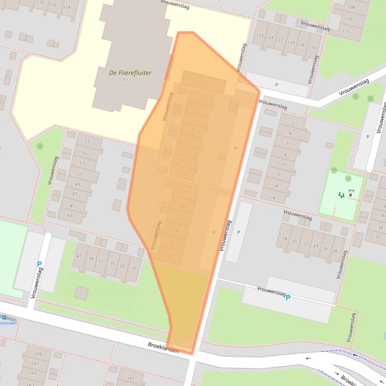 Kaart van postcodegebied 6931WN.