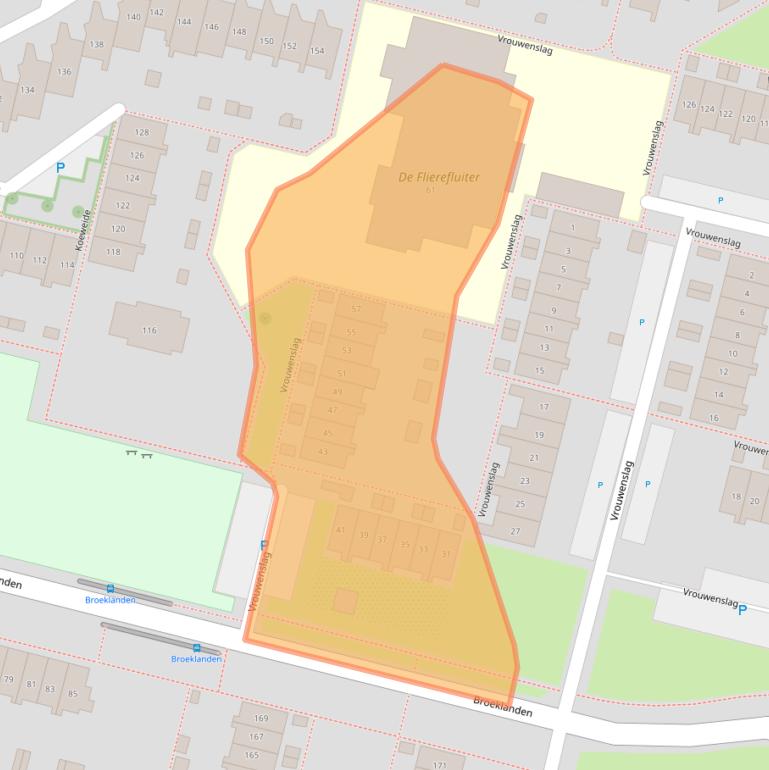 Kaart van postcodegebied 6931WP.