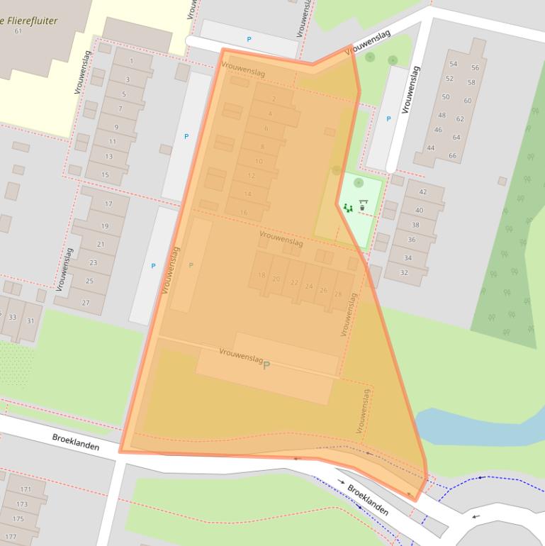 Kaart van postcodegebied 6931WR.