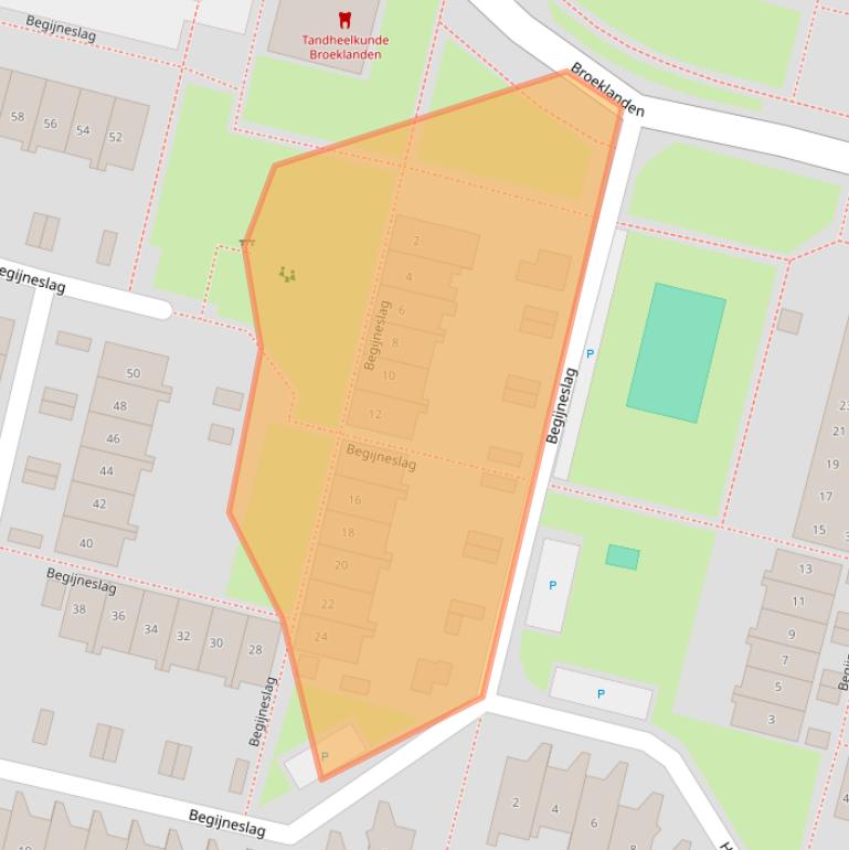 Kaart van postcodegebied 6931XB.