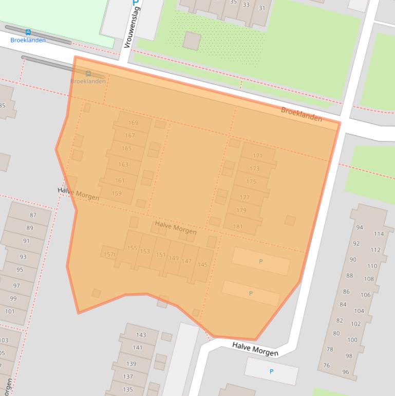 Kaart van postcodegebied 6931XL.