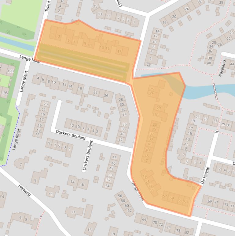 Kaart van postcodegebied 6932AB.
