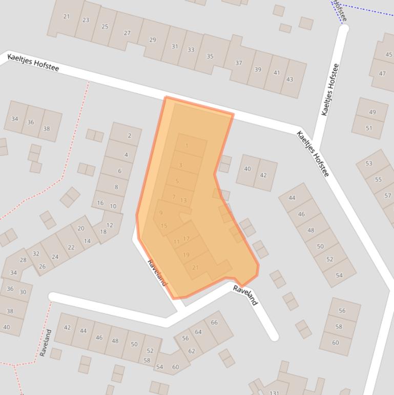 Kaart van postcodegebied 6932AR.