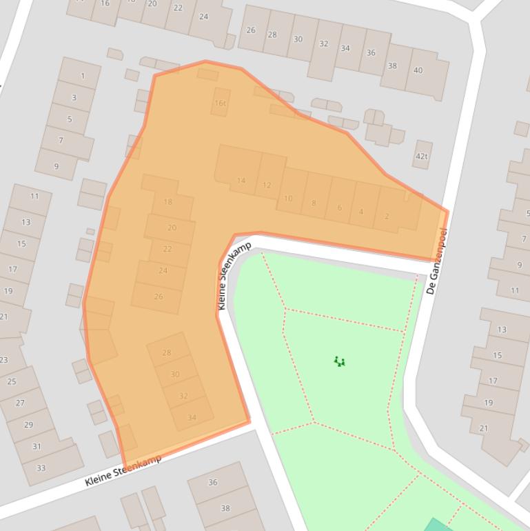 Kaart van postcodegebied 6932LW.