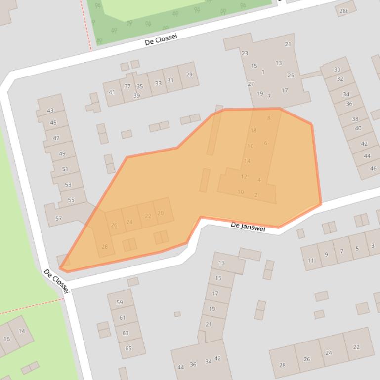 Kaart van postcodegebied 6932MT.