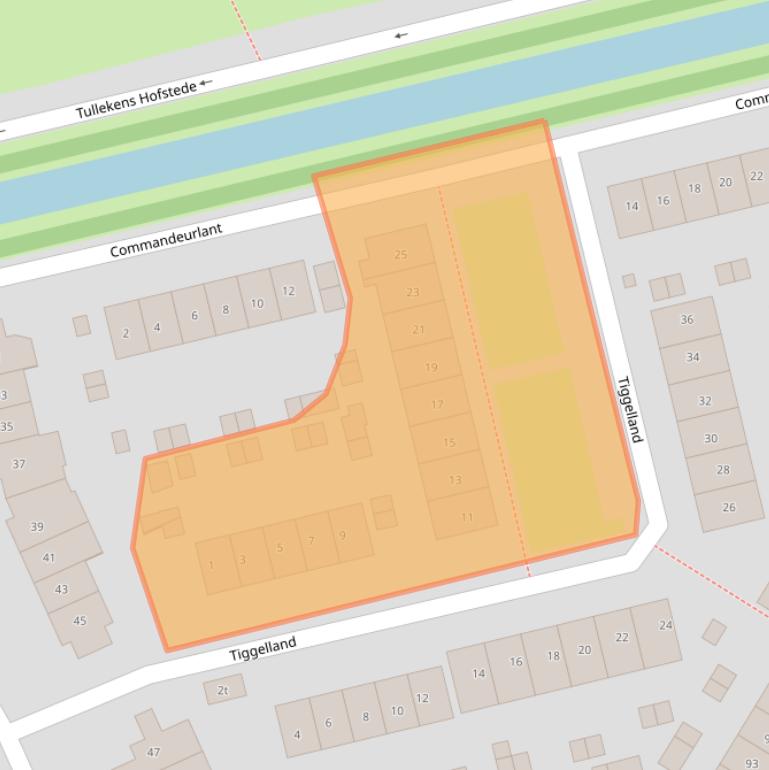 Kaart van postcodegebied 6932NK.