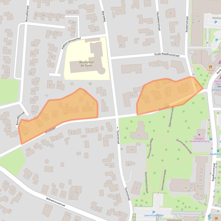 Kaart van postcodegebied 6941AB.