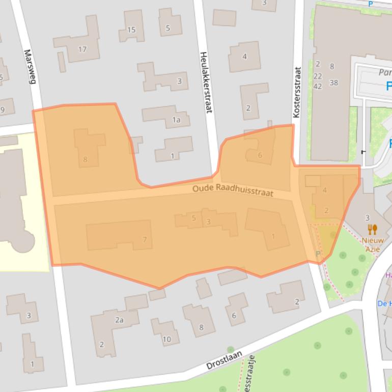 Kaart van postcodegebied 6941AK.