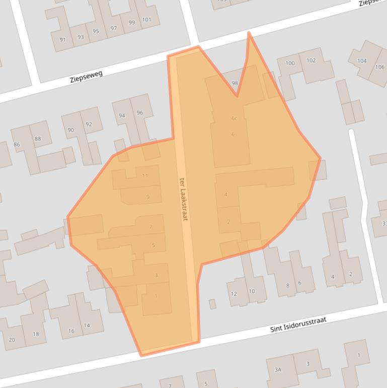 Kaart van postcodegebied 6941AT.