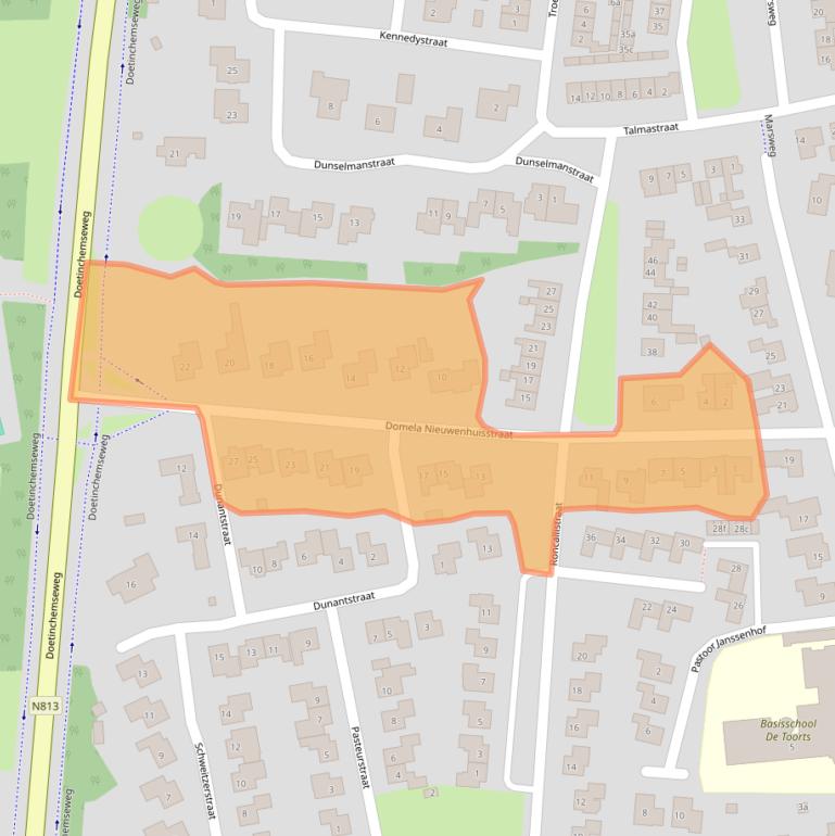 Kaart van postcodegebied 6941BL.