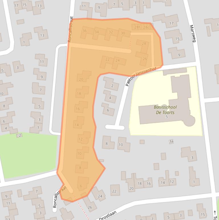 Kaart van postcodegebied 6941BN.