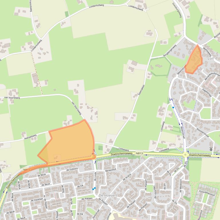 Kaart van postcodegebied 6941DE.