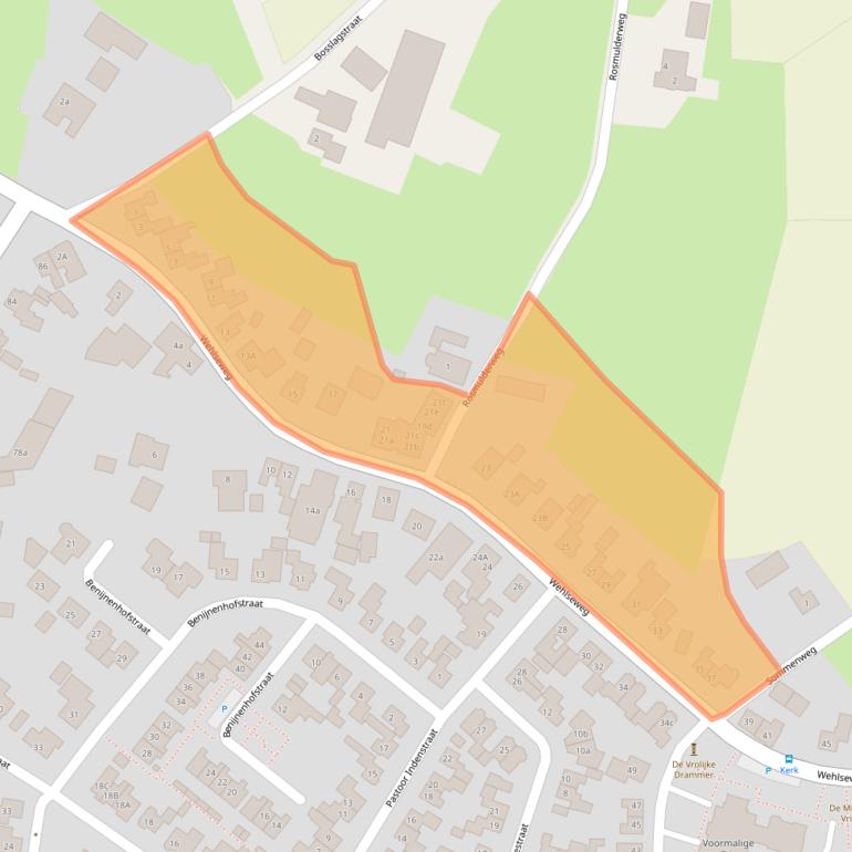 Kaart van postcodegebied 6941DH.