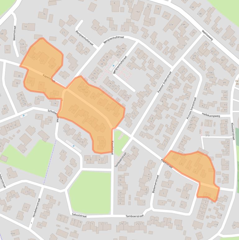 Kaart van postcodegebied 6941DZ.