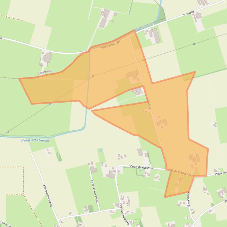 Kaart van postcodegebied 6941SB.