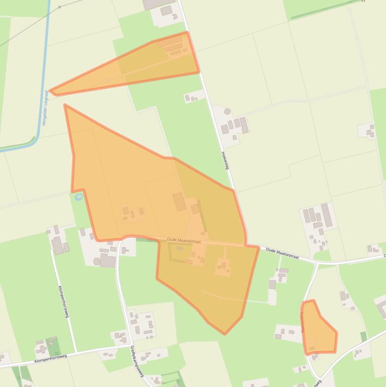 Kaart van postcodegebied 6941SC.