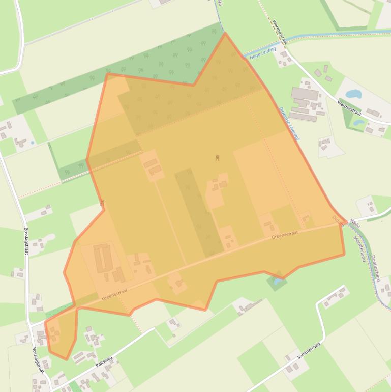 Kaart van postcodegebied 6941SN.