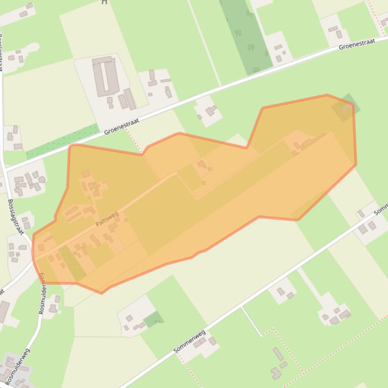 Kaart van postcodegebied 6941SR.