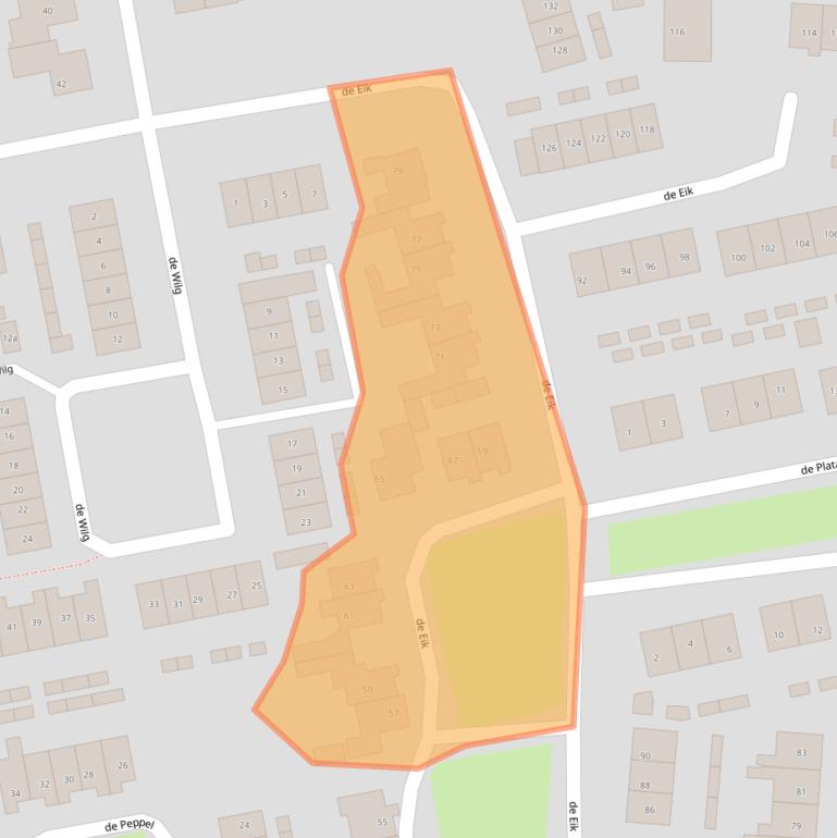 Kaart van postcodegebied 6941XC.