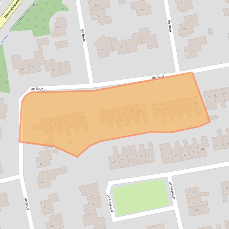 Kaart van postcodegebied 6941ZG.