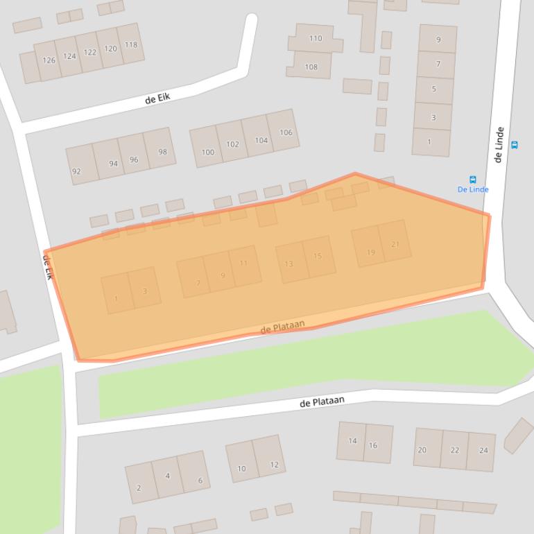 Kaart van postcodegebied 6941ZM.