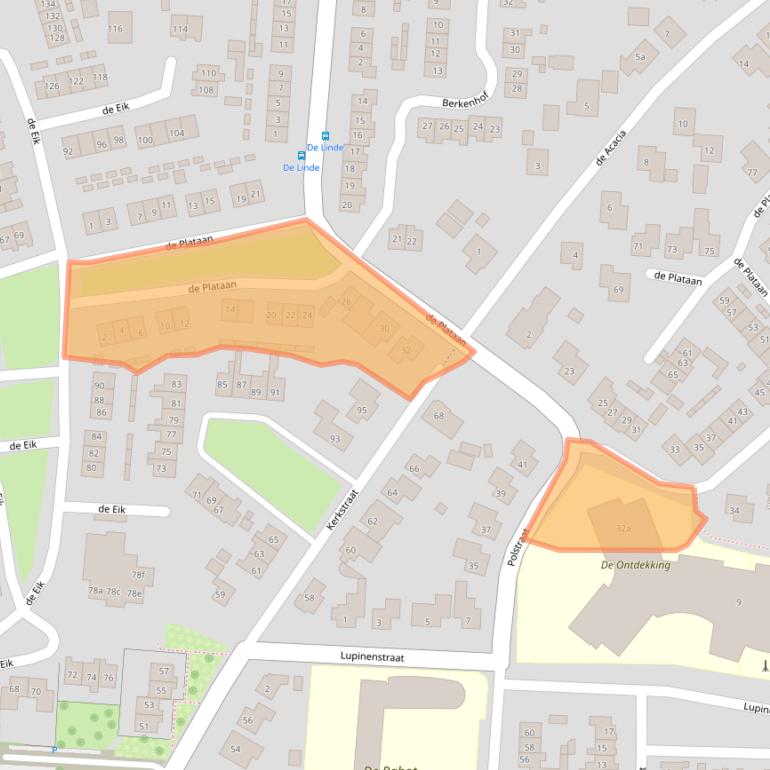 Kaart van postcodegebied 6941ZN.