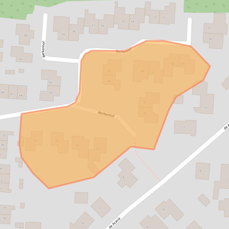 Kaart van postcodegebied 6941ZS.