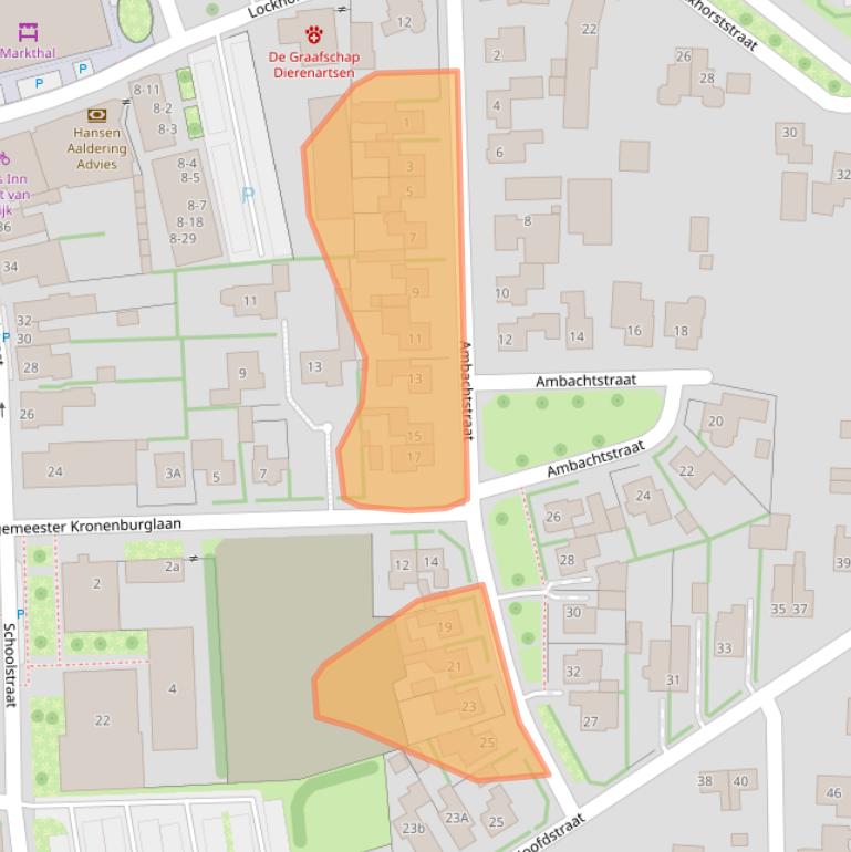 Kaart van postcodegebied 6942AE.
